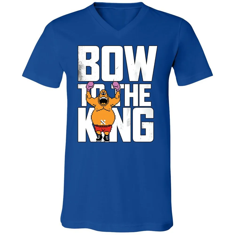 Unisex V-Neck T-Shirt - LE91M4JE - True Royal - 4