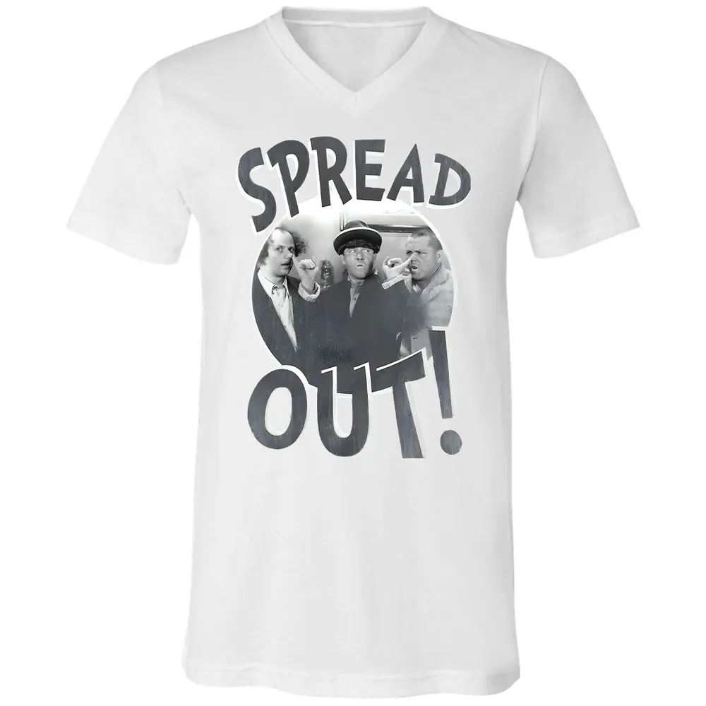 Unisex V-Neck T-Shirt - AN5QSR1Z - White - 5