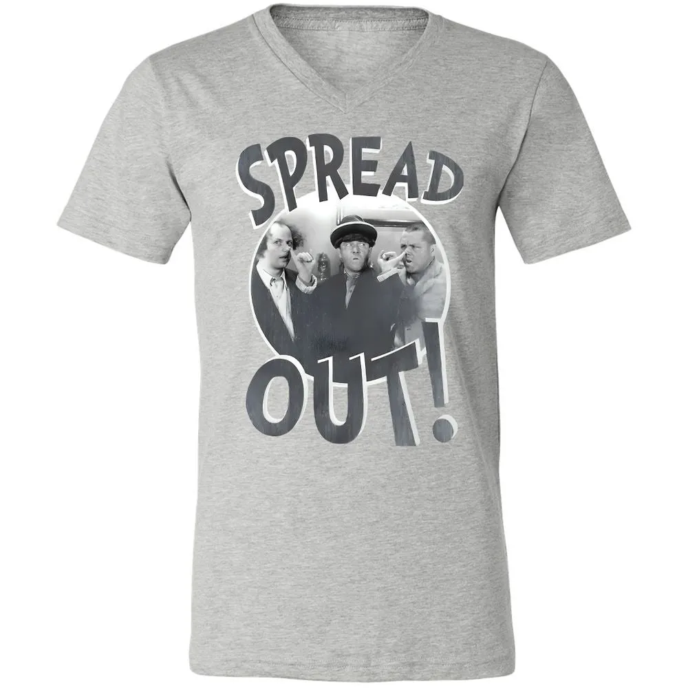 Unisex V-Neck T-Shirt - AN5QSR1Z - Athletic Heather - 7