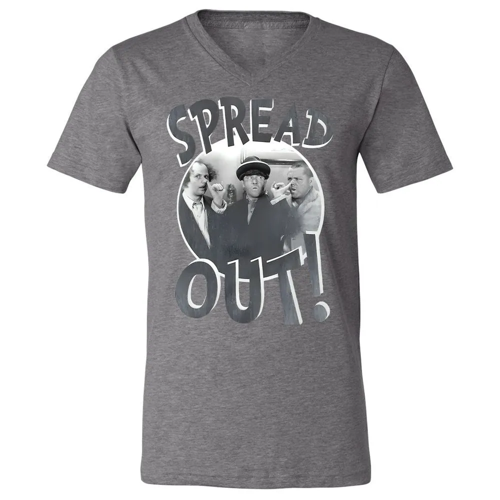 Unisex V-Neck T-Shirt - AN5QSR1Z - Deep Heather - 13