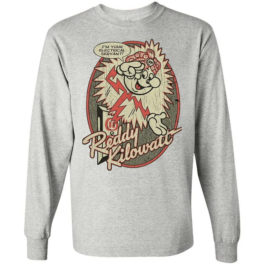Long Sleeve T-Shirt - 3U45H9RP - Ash - 7