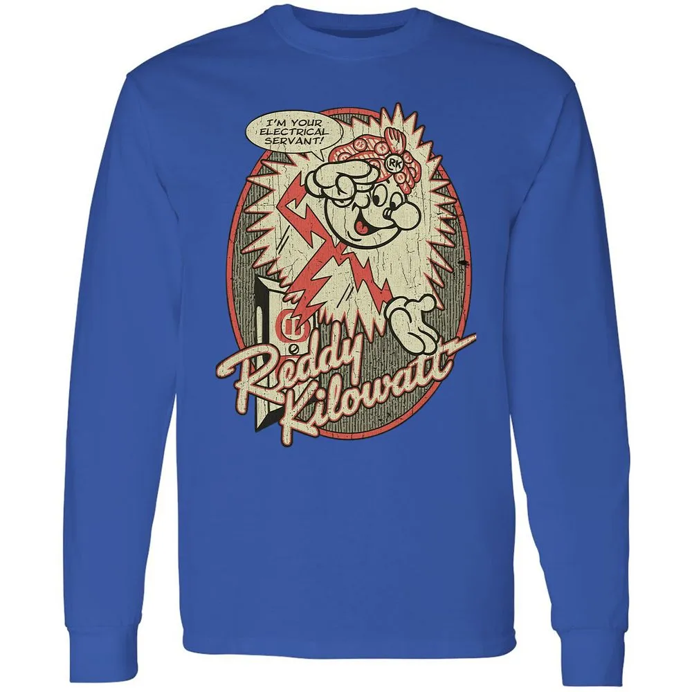 Long Sleeve T-Shirt - 3U45H9RP - Royal - 8