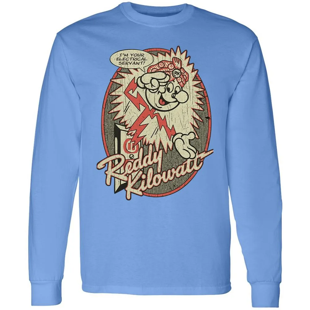 Long Sleeve T-Shirt - 3U45H9RP - Carolina Blue - 12