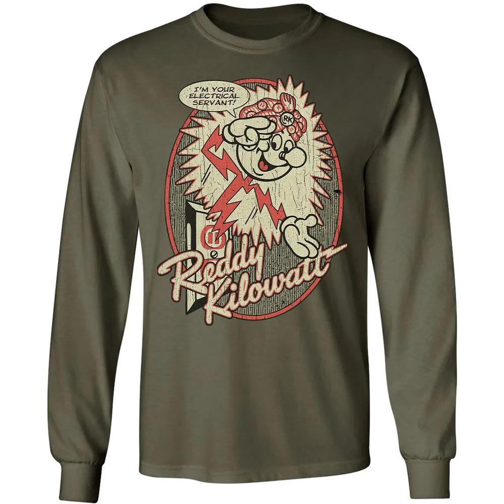 Long Sleeve T-Shirt - 3U45H9RP - Military Green - 16