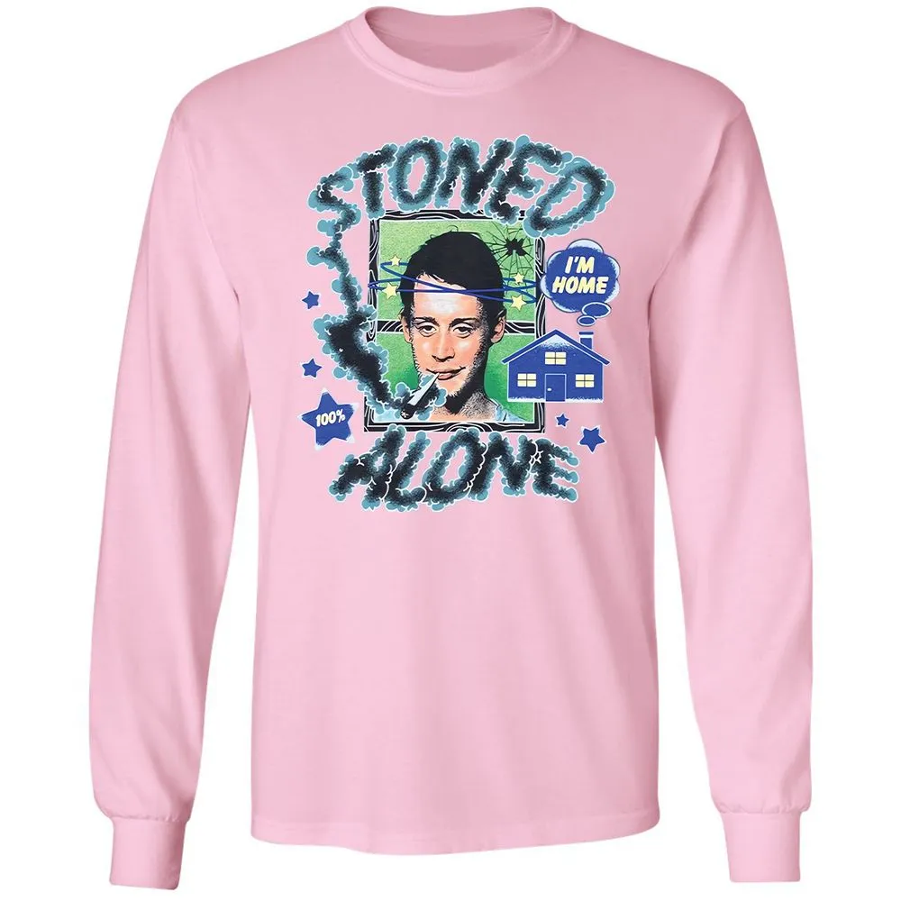 Stoned home alone - Light Pink - 3