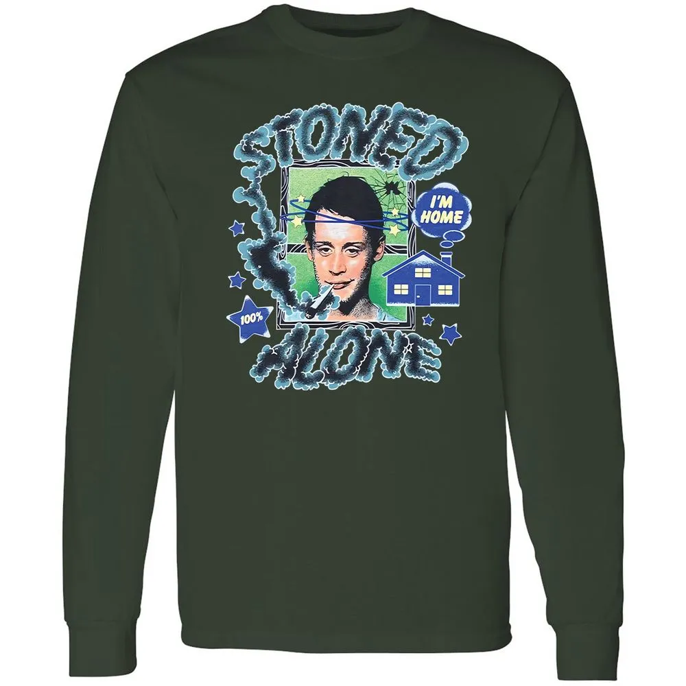 Stoned home alone - Forest Green - 4