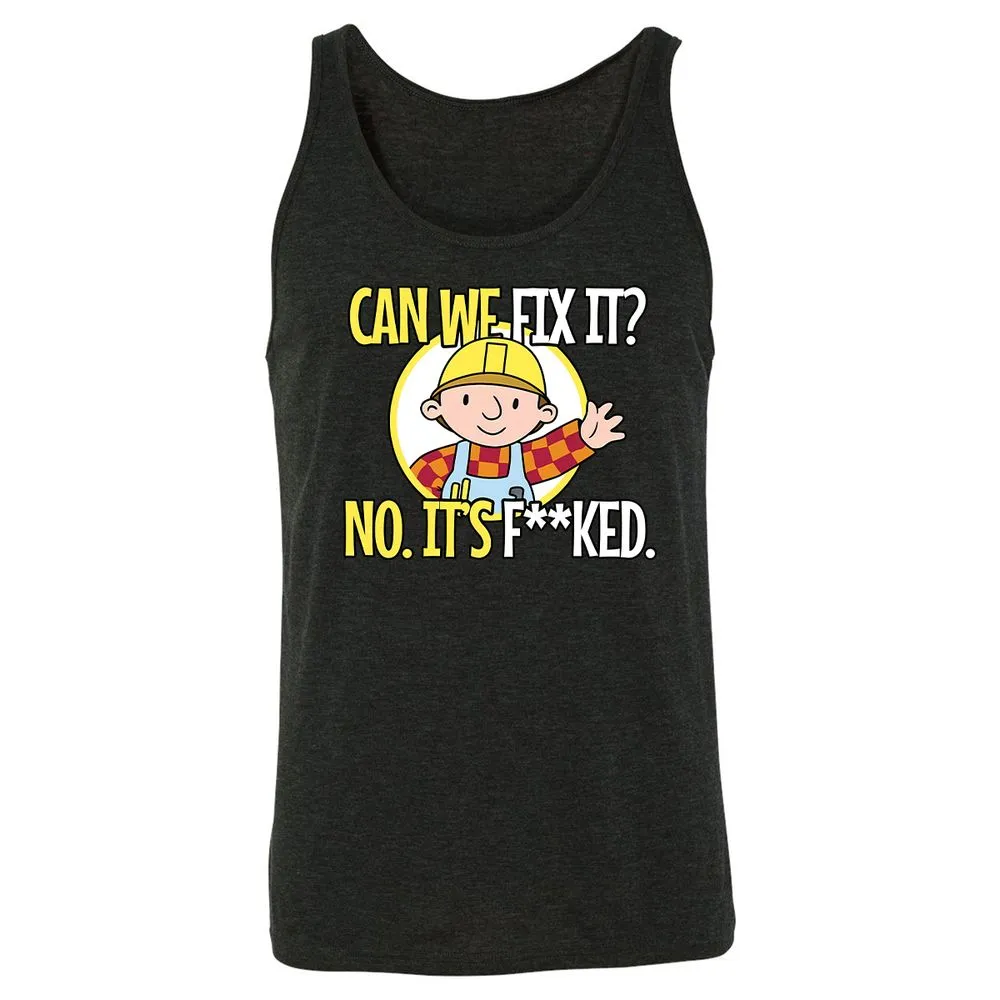 Can We Fix It - Charcoal Black Triblend - 5