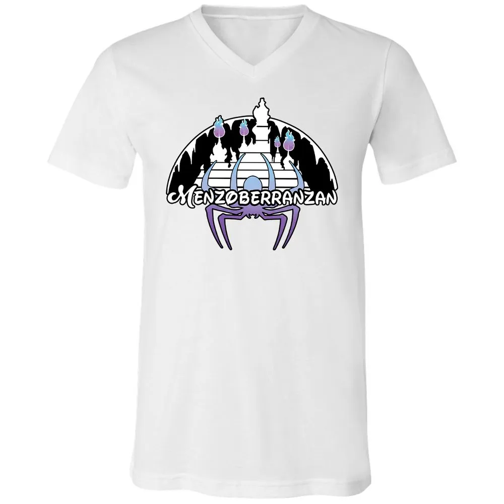 Unisex V-Neck T-Shirt - 61RZZJWE - White - 5