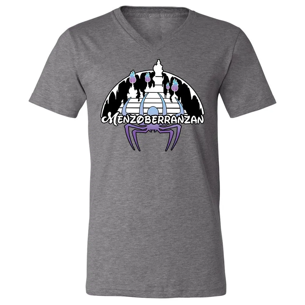Unisex V-Neck T-Shirt - 61RZZJWE - Deep Heather - 13