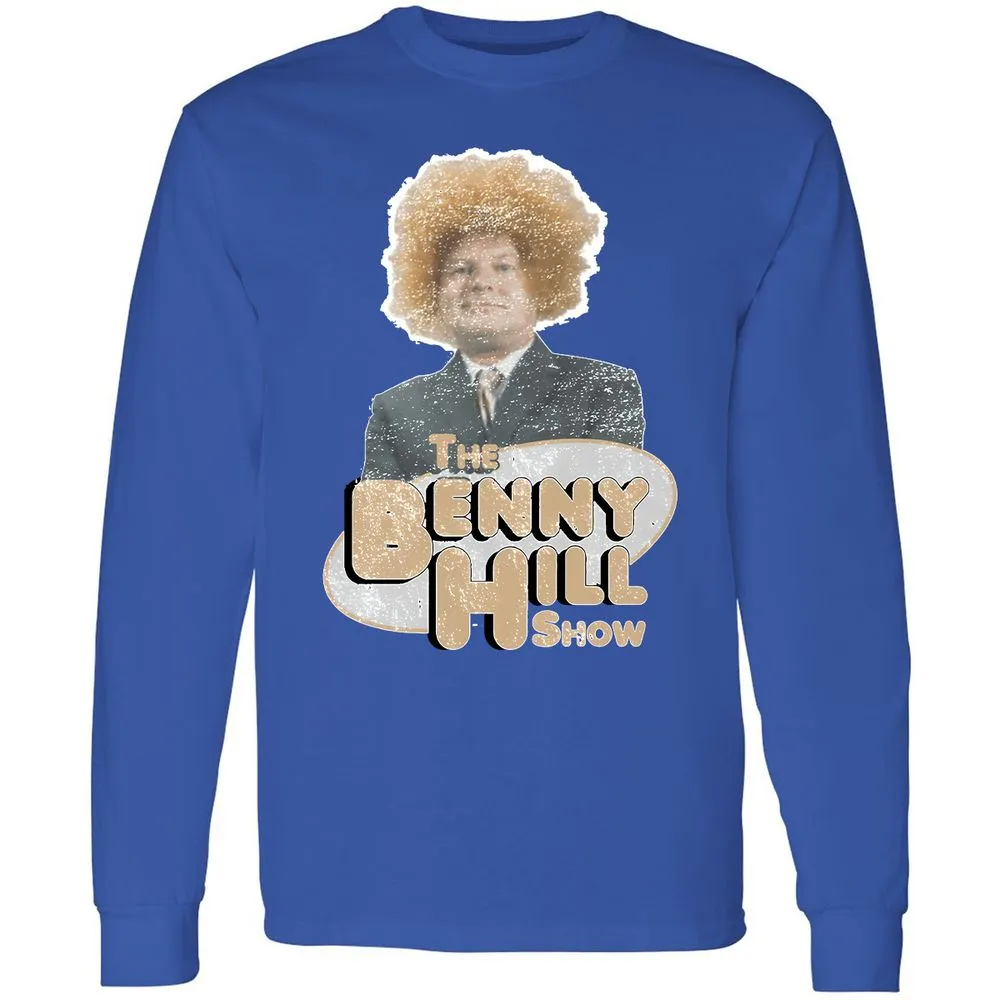 Long Sleeve T-Shirt - 2ZGL5UKP - Royal - 8