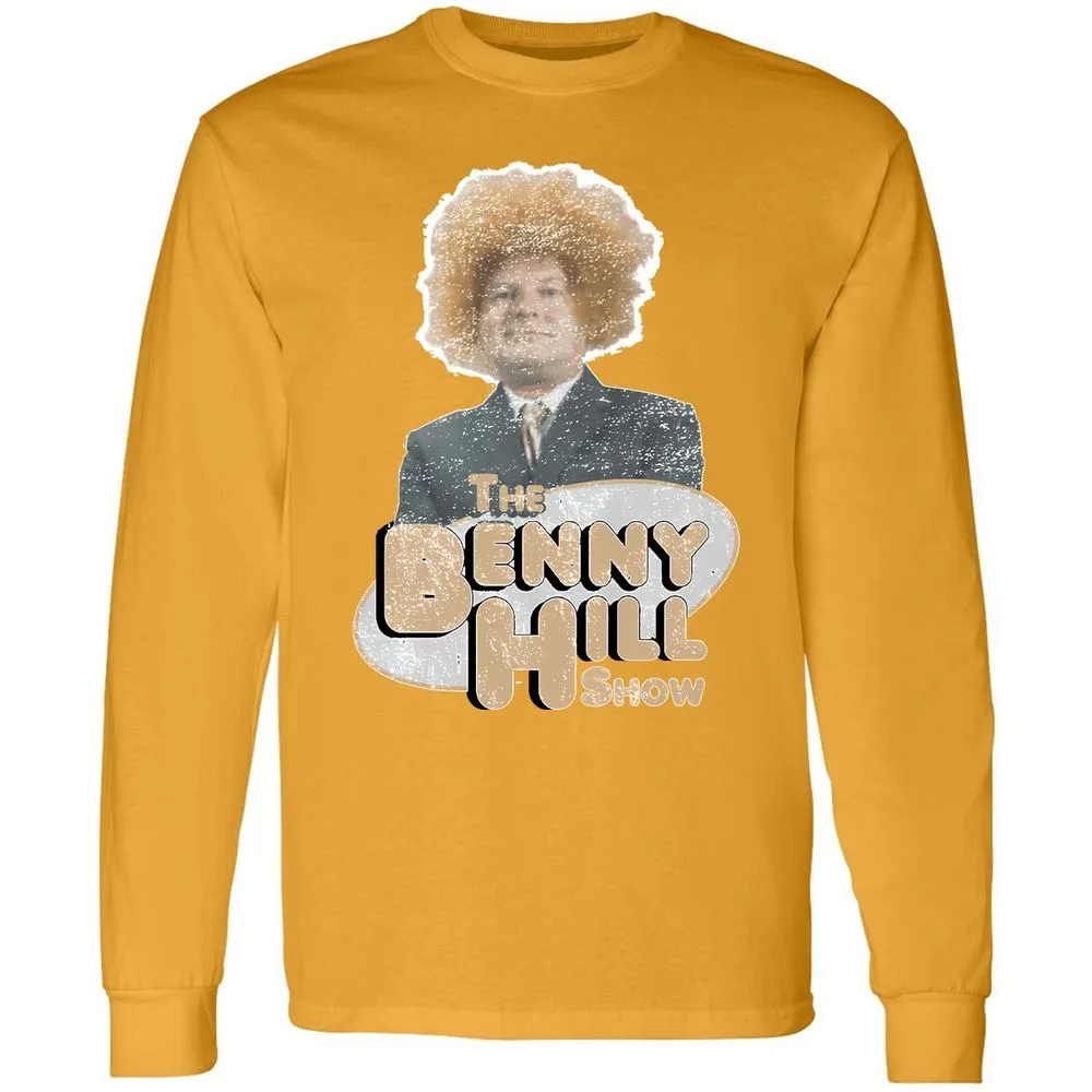 Long Sleeve T-Shirt - 2ZGL5UKP - Gold - 9