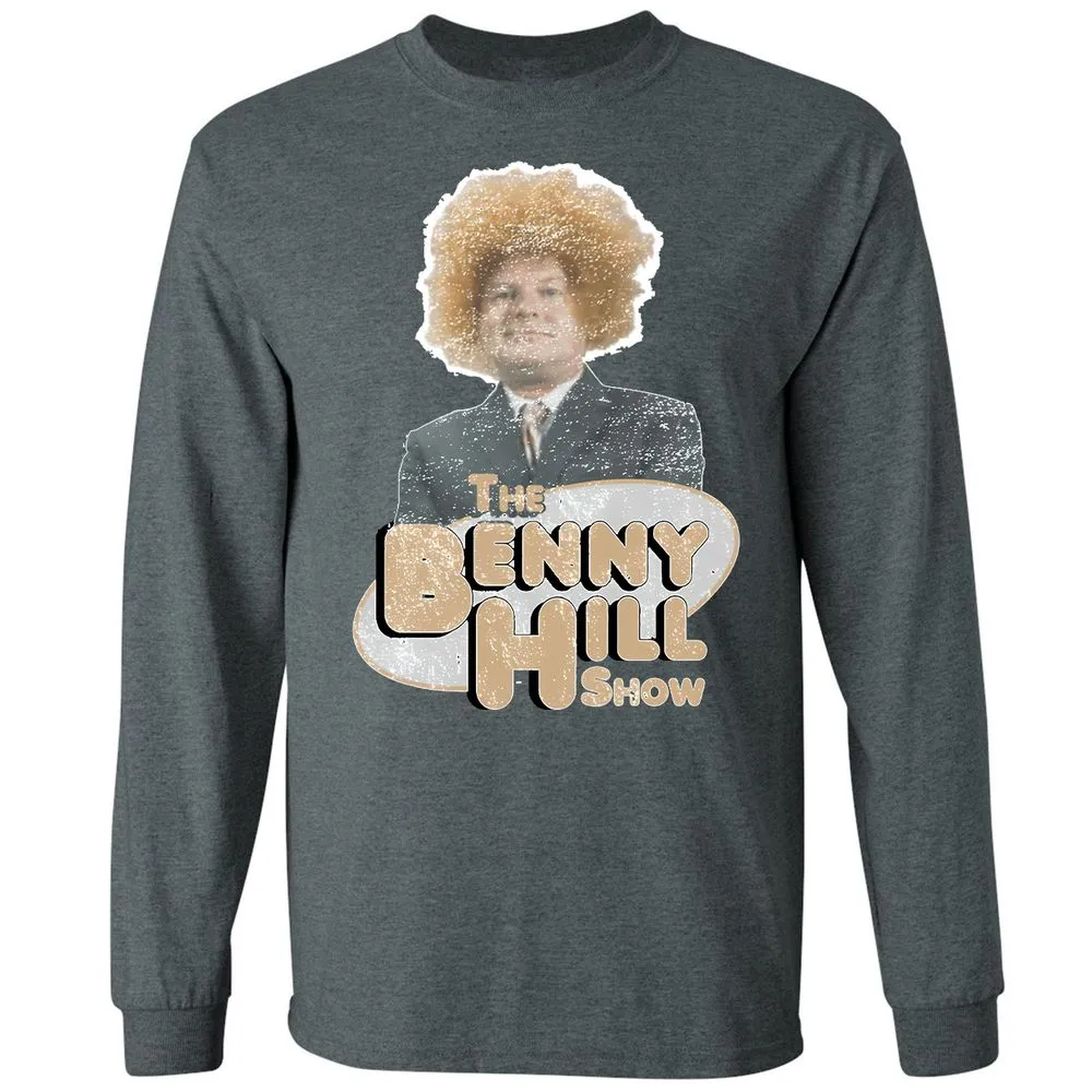 Long Sleeve T-Shirt - 2ZGL5UKP - Dark Heather - 15