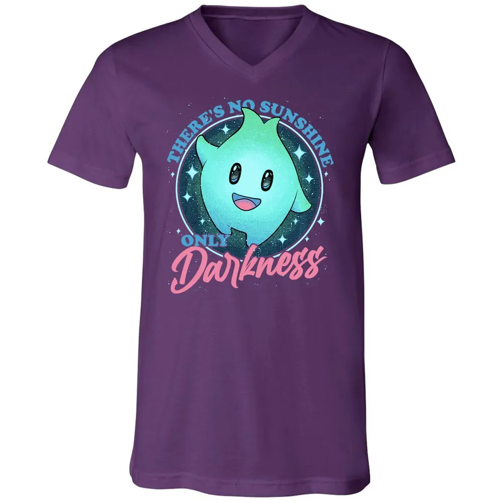 Unisex V-Neck T-Shirt - L6FCQWUF - Team Purple - 9