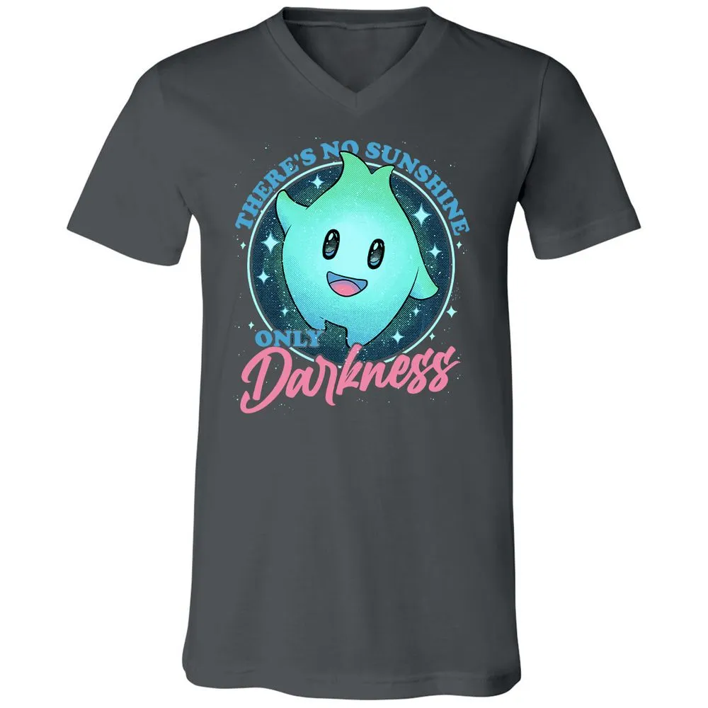 Unisex V-Neck T-Shirt - L6FCQWUF - Asphalt - 12