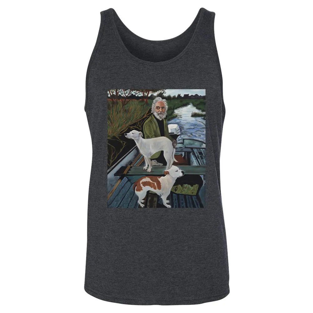 Unisex Jersey Tank - E976E3GR - Dark Grey Heather - 6