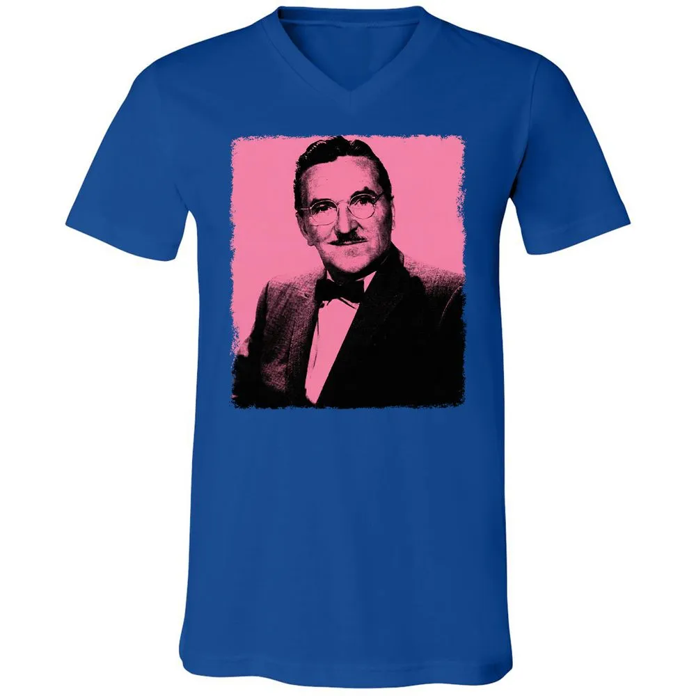 Unisex V-Neck T-Shirt - GUVVTRJ3 - True Royal - 4