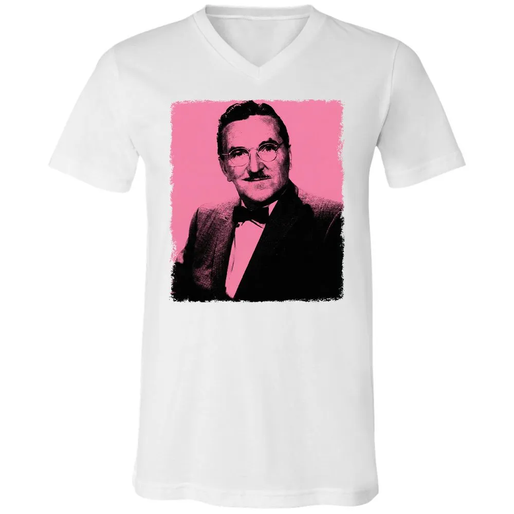 Unisex V-Neck T-Shirt - GUVVTRJ3 - White - 5