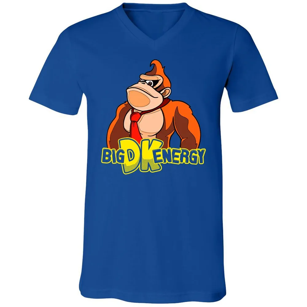 Unisex V-Neck T-Shirt - 951BG873 - True Royal - 4
