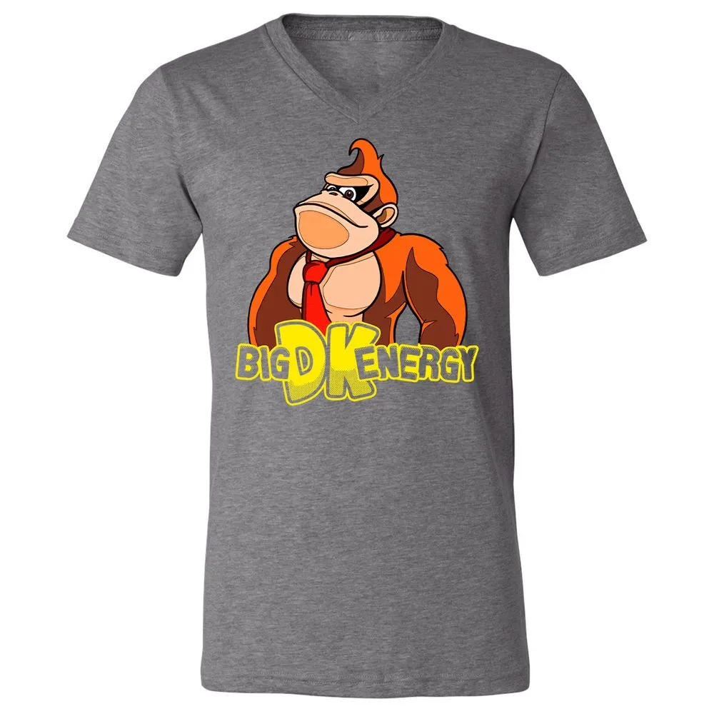 Unisex V-Neck T-Shirt - 951BG873 - Deep Heather - 13