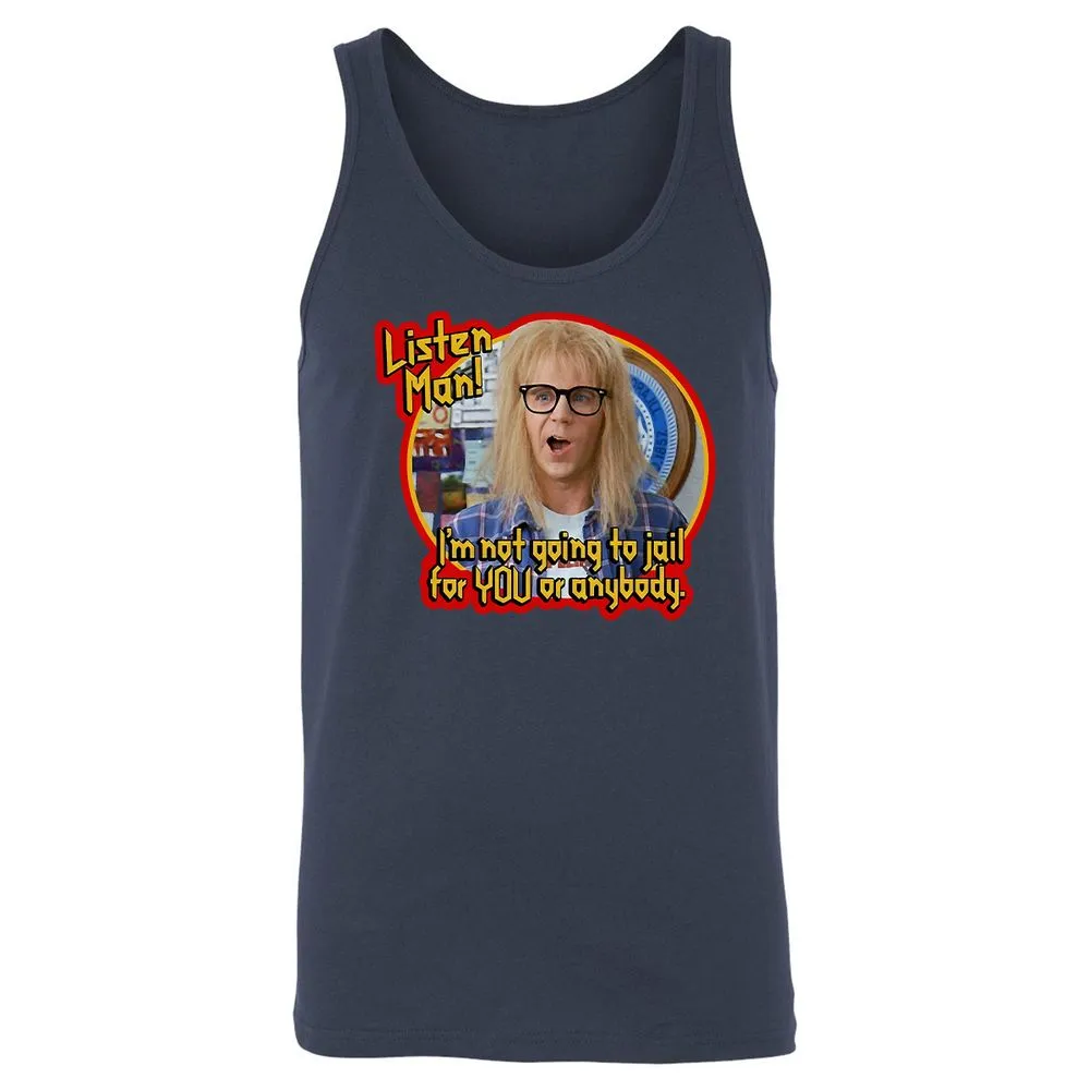 Unisex Jersey Tank - XQGJF7AE - Navy - 2