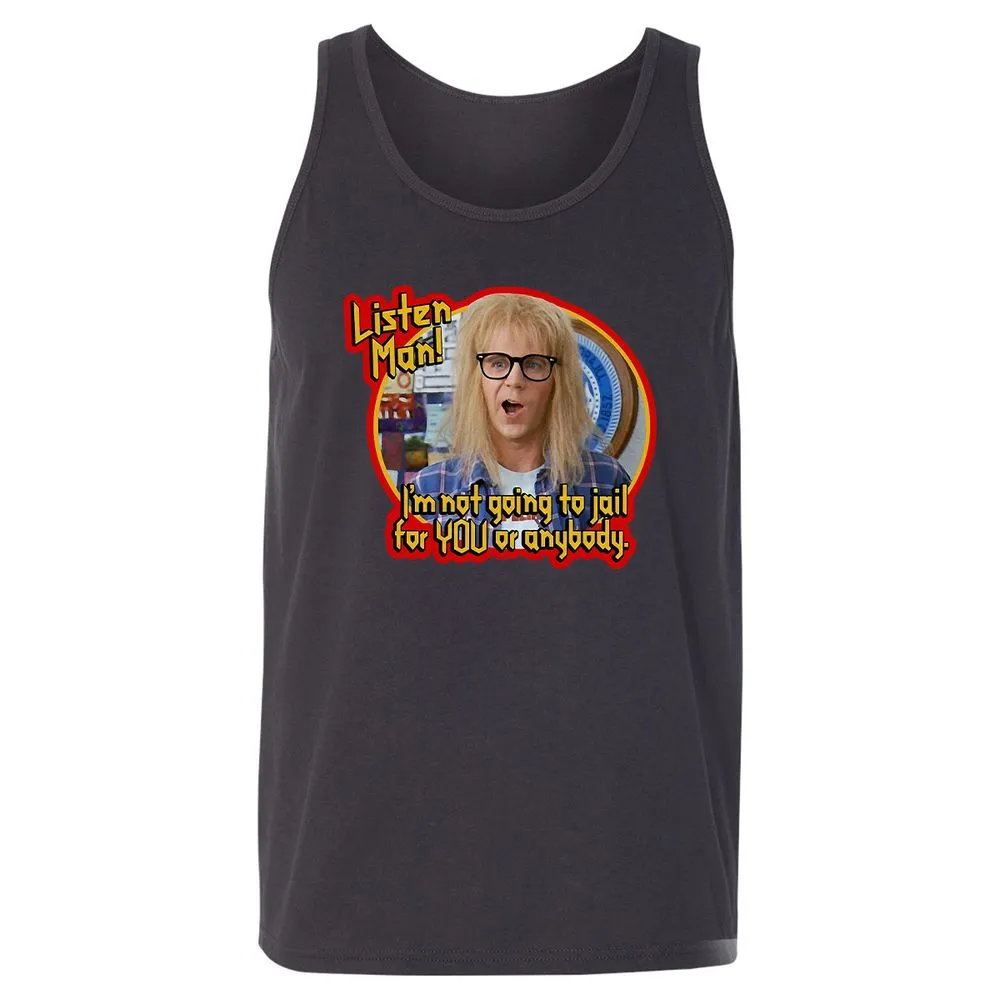 Unisex Jersey Tank - XQGJF7AE - Dark Grey - 7