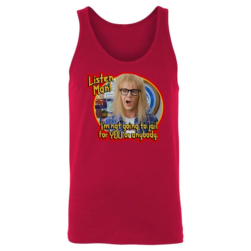 Unisex Jersey Tank - XQGJF7AE - Red - 11