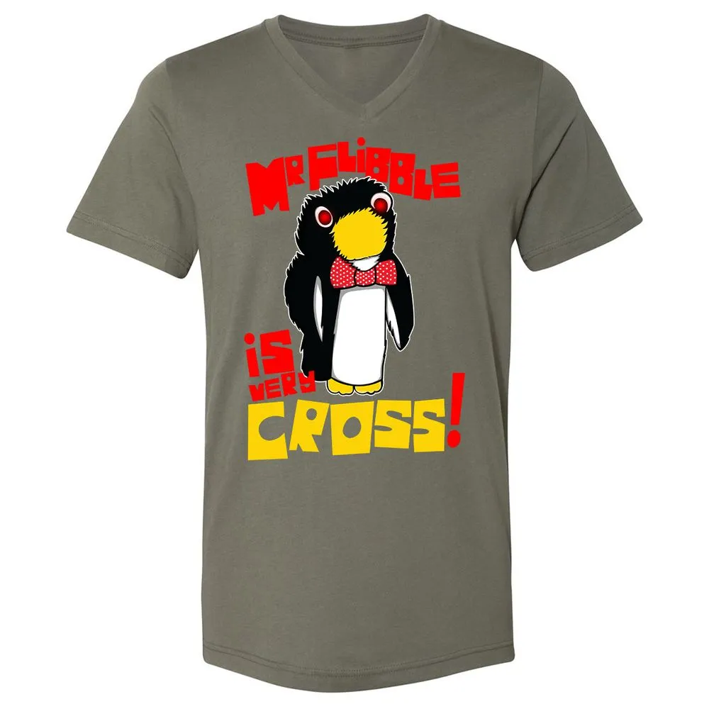 Mr Flibble is very Cross - Military Green - 10