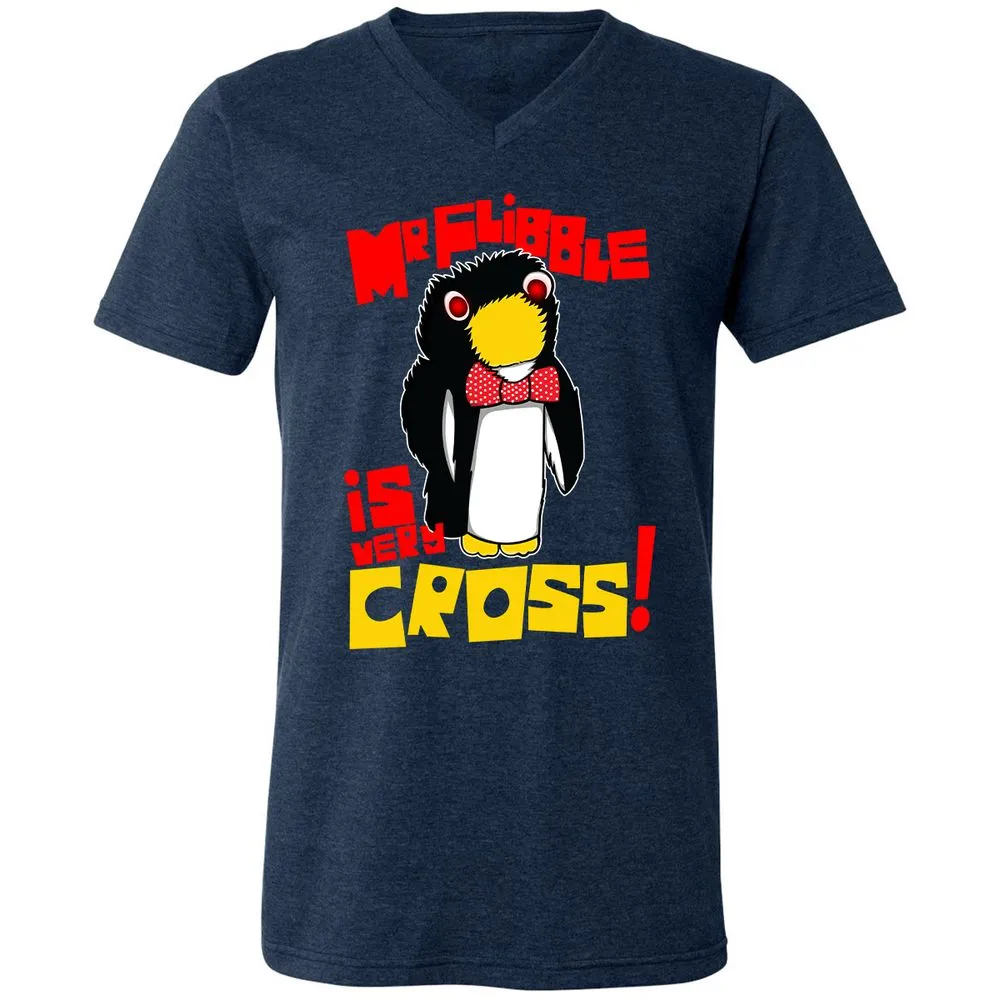 Mr Flibble is very Cross - Heather Navy - 15