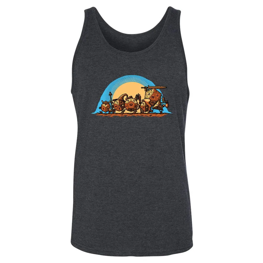 Unisex Jersey Tank - L3MQHADH - Dark Grey Heather - 6