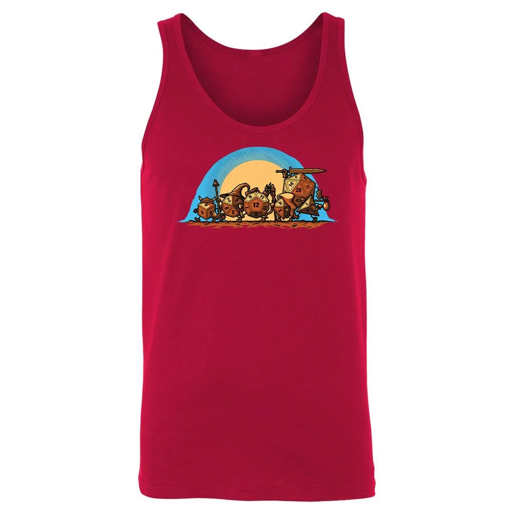 Unisex Jersey Tank - L3MQHADH - Red - 11