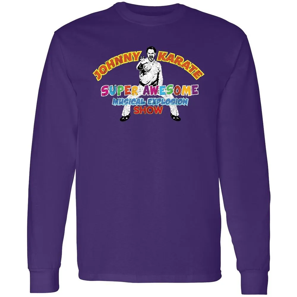 Long Sleeve T-Shirt - Y2VE3C52 - Purple - 13
