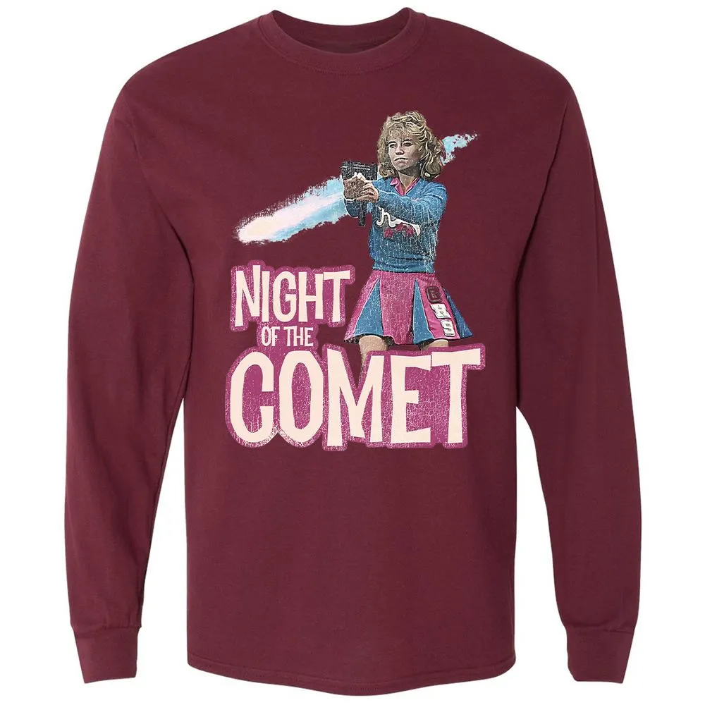 Long Sleeve T-Shirt - FF8ZLKJM - Maroon - 11