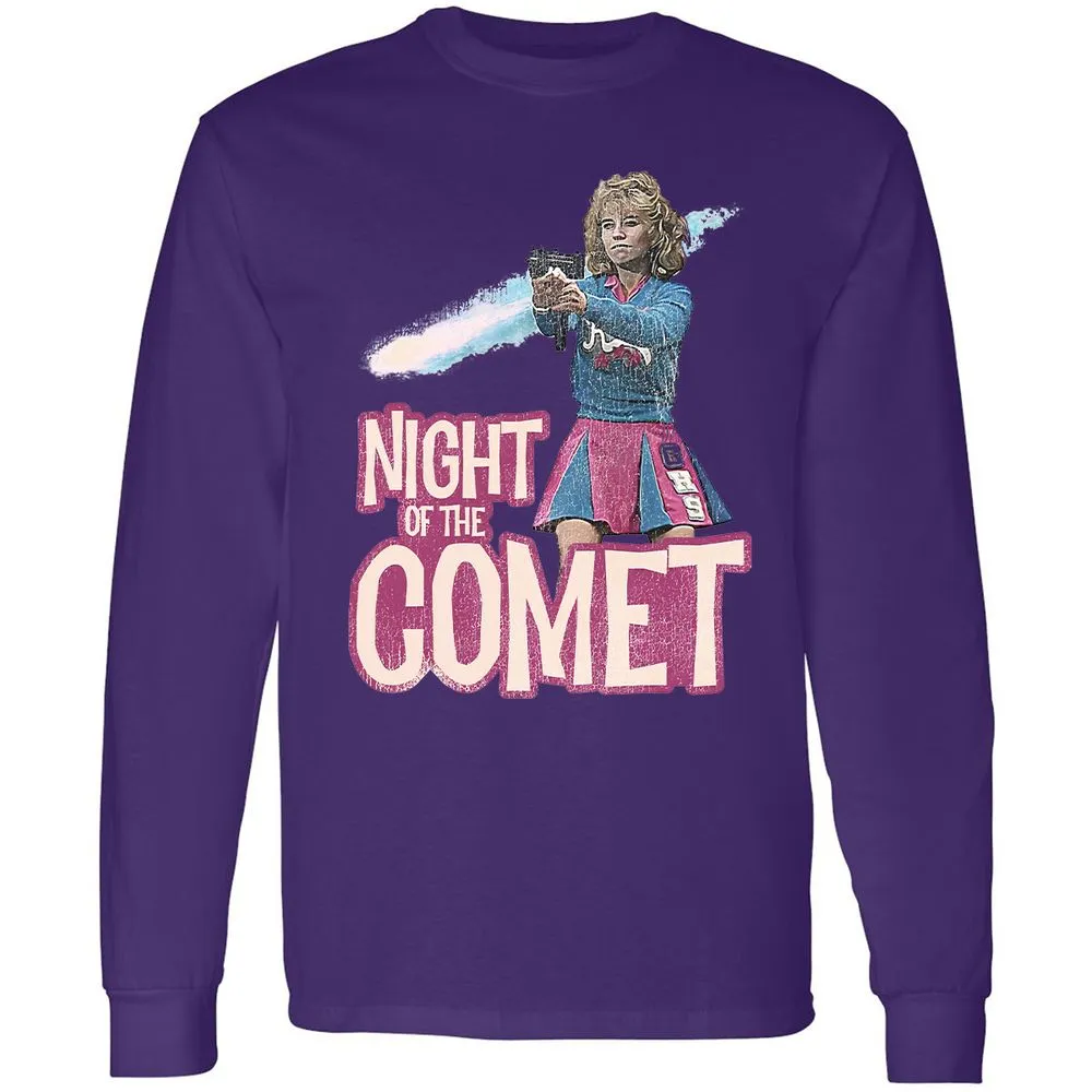 Long Sleeve T-Shirt - FF8ZLKJM - Purple - 13