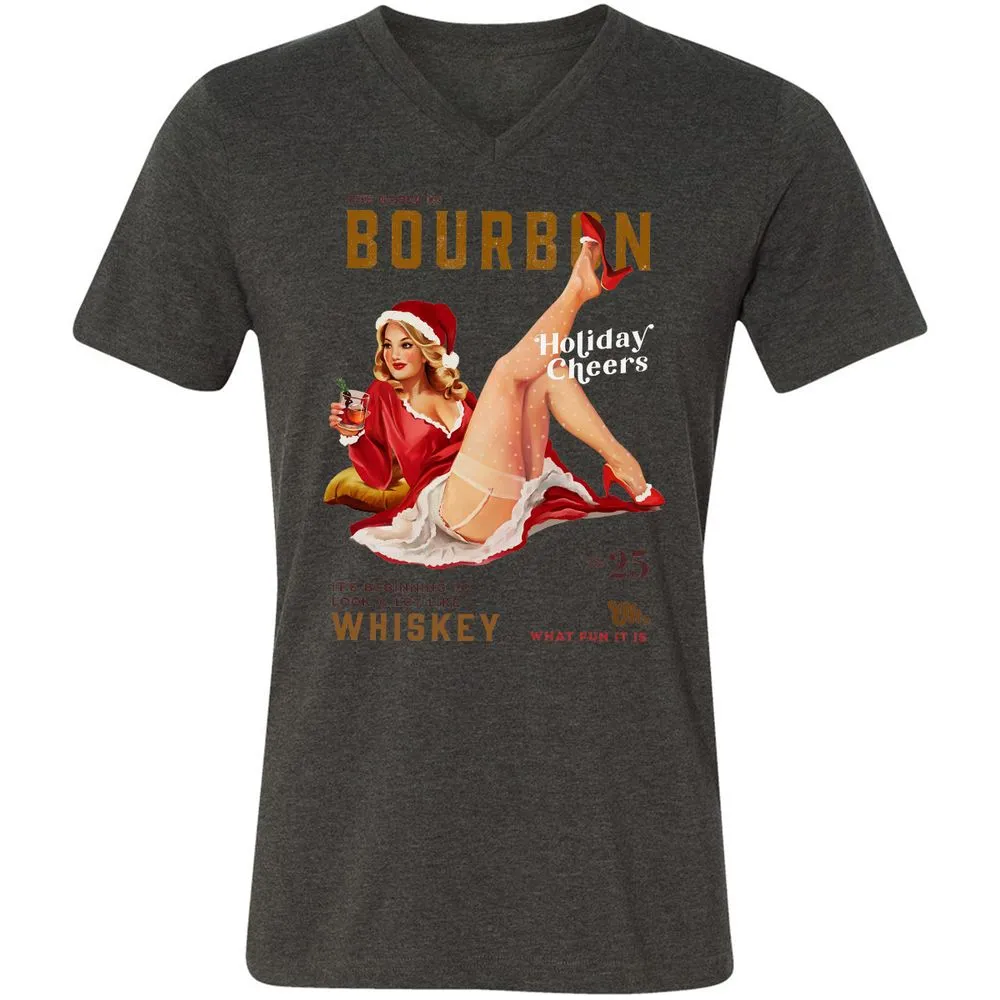The Babes Of Bourbon - Dark Grey Heather - 8