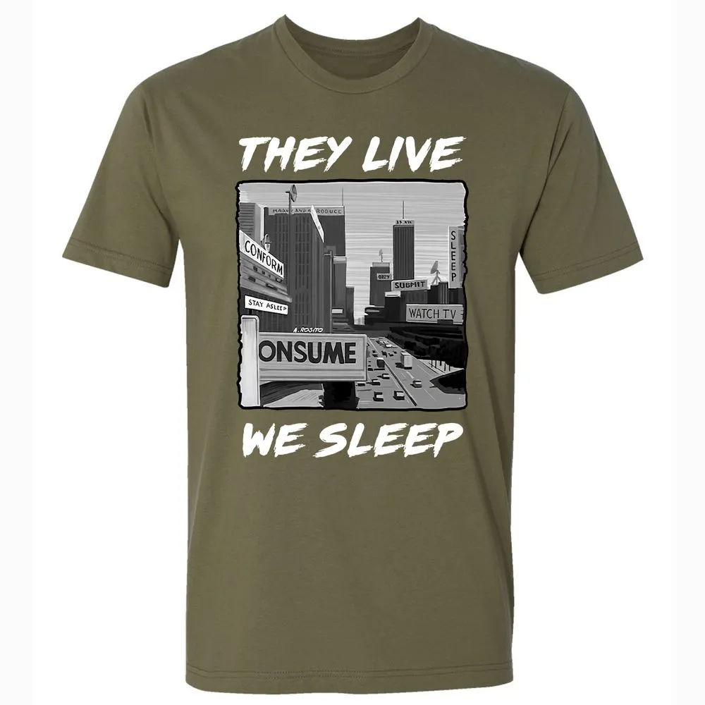 Premium Unisex T-Shirt - 1C69JBX1 - Military Green - 5