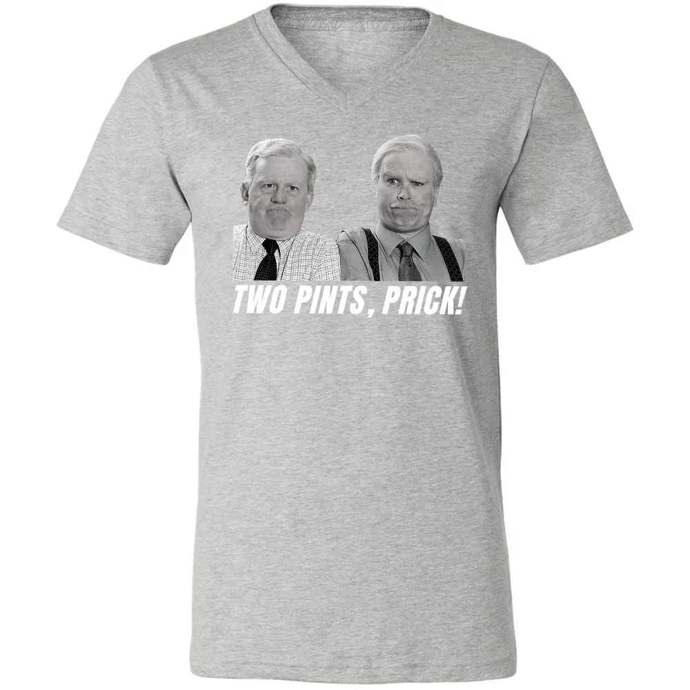 Unisex V-Neck T-Shirt - W95P8VY1 - Athletic Heather - 7