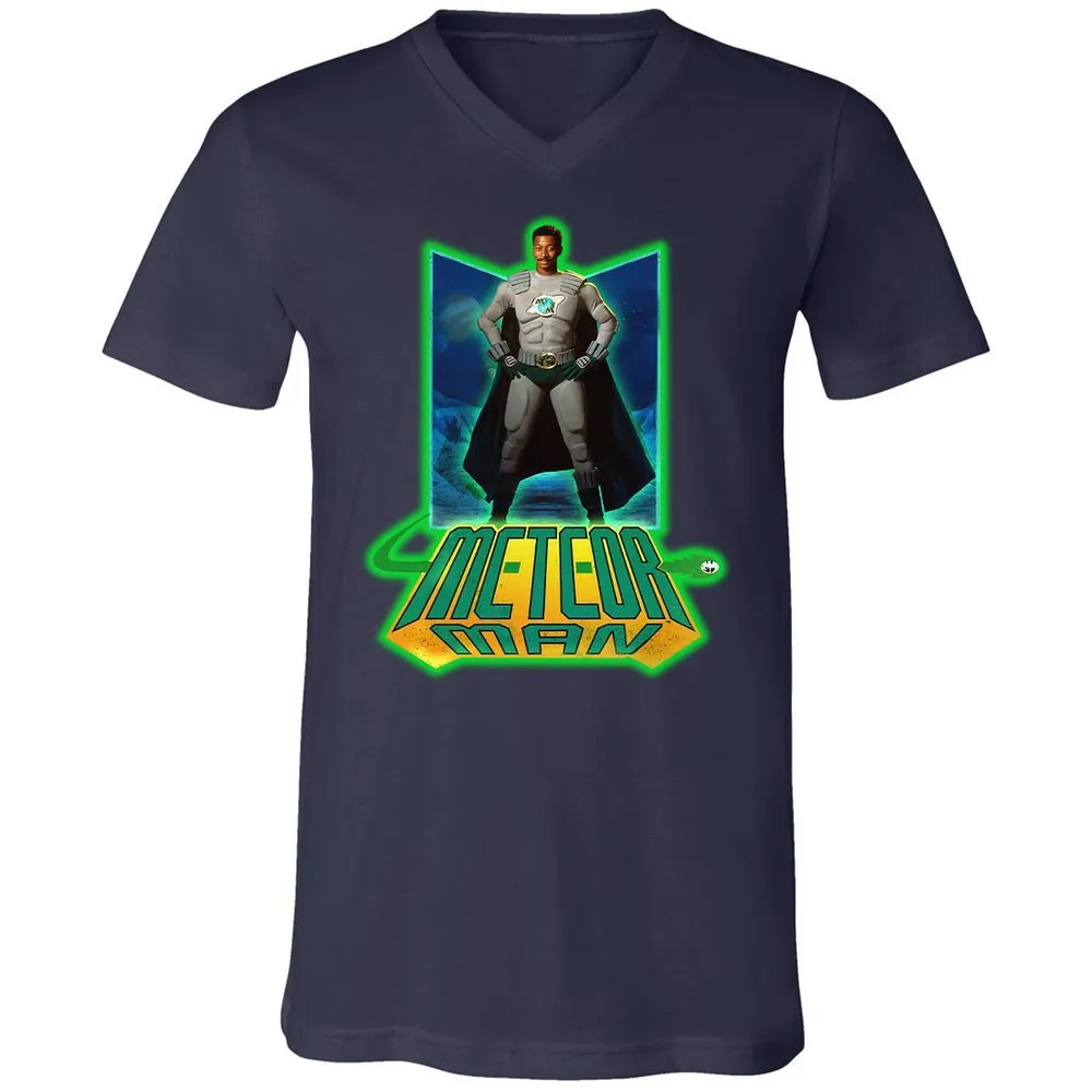 Unisex V-Neck T-Shirt - DAX2VMSX - Navy - 2
