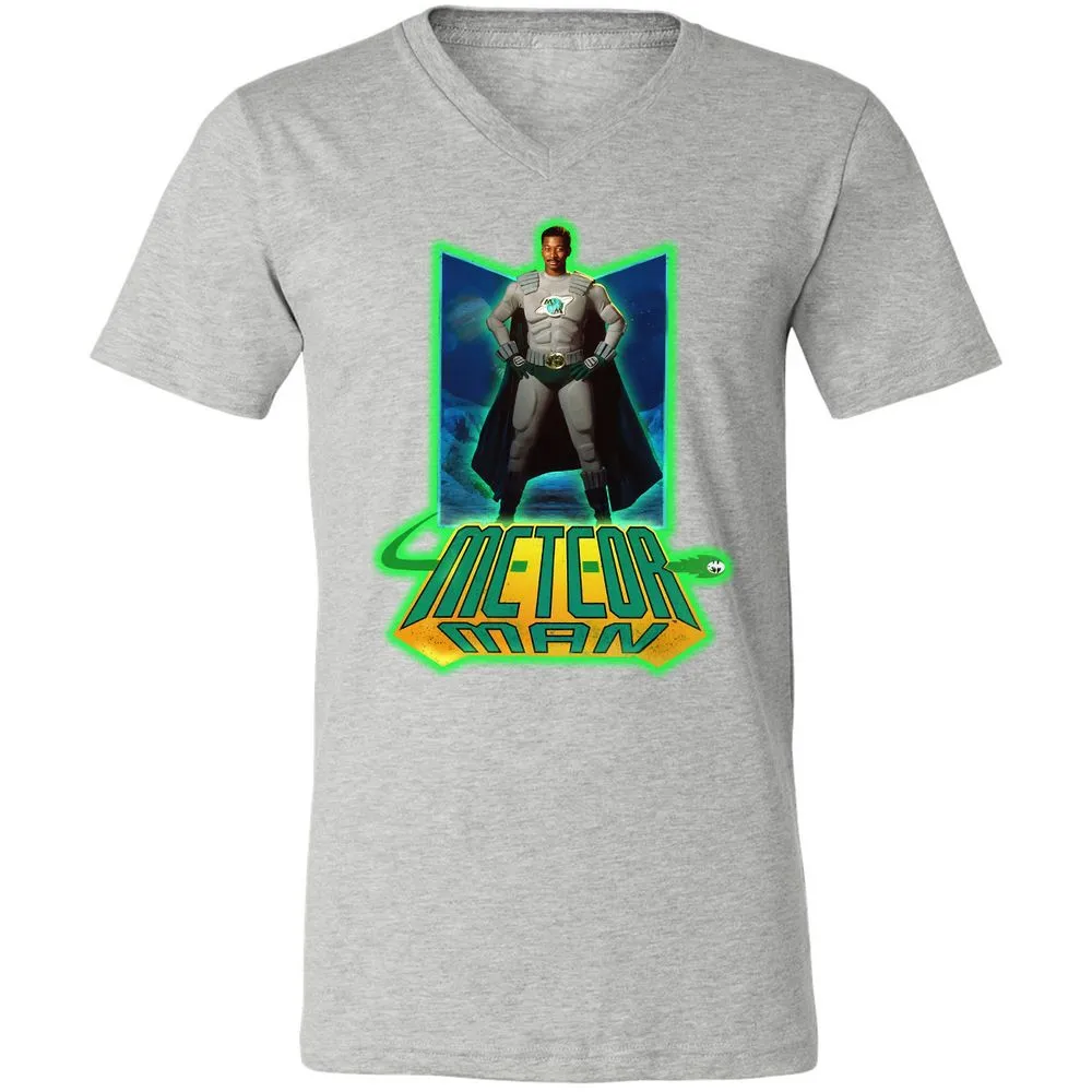 Unisex V-Neck T-Shirt - DAX2VMSX - Athletic Heather - 7