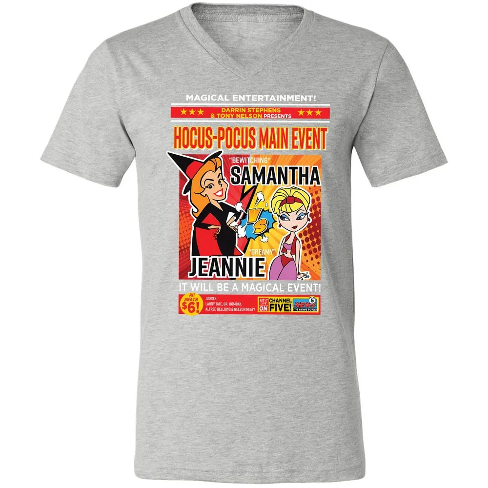 Unisex V-Neck T-Shirt - E4R83FUA - Athletic Heather - 7