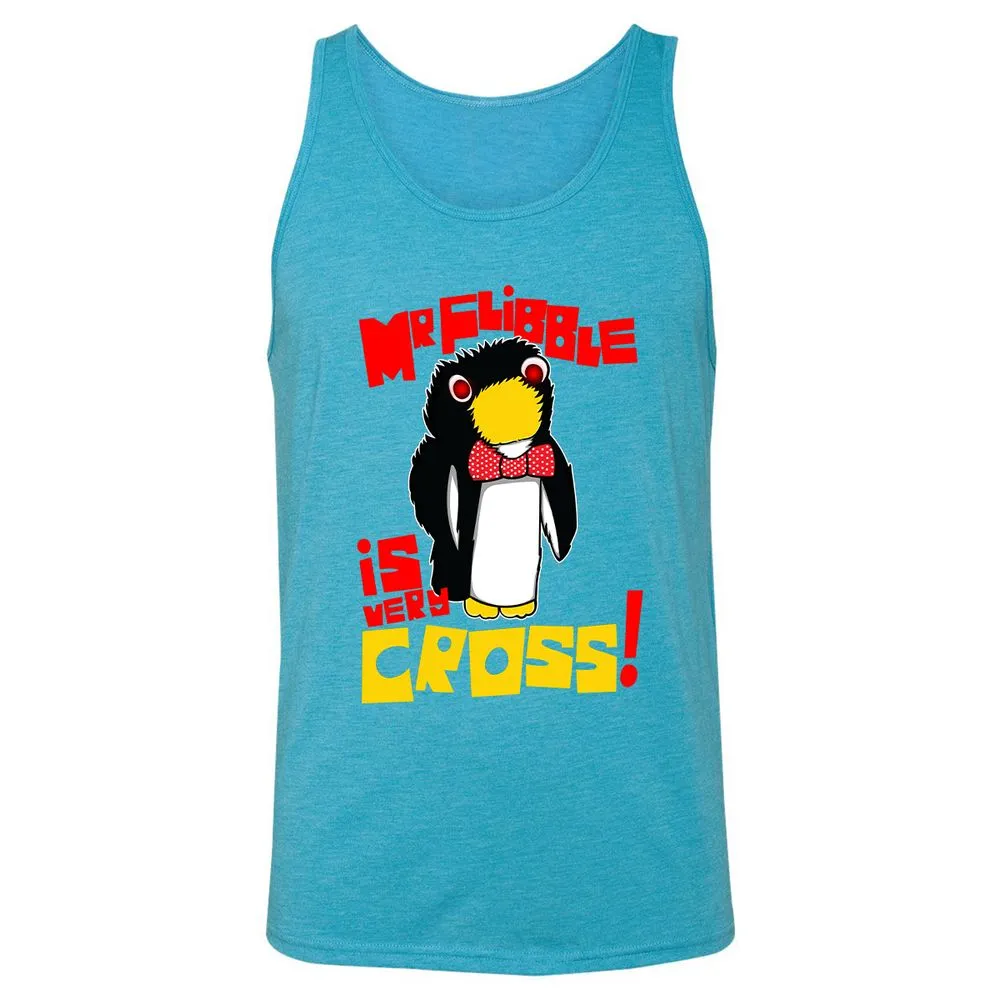 Mr Flibble is very Cross - Aqua Triblend - 3