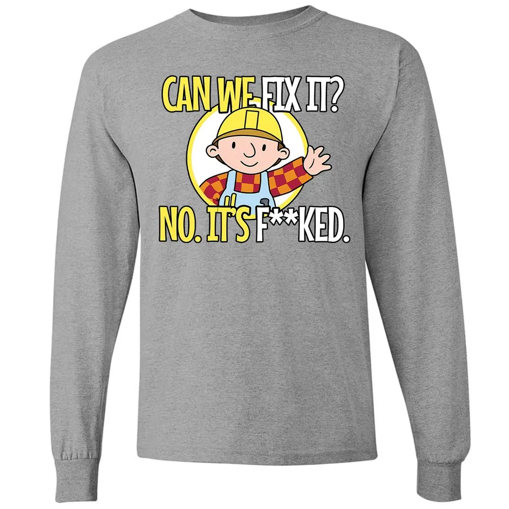 Can We Fix It - Graphite Heather - 6
