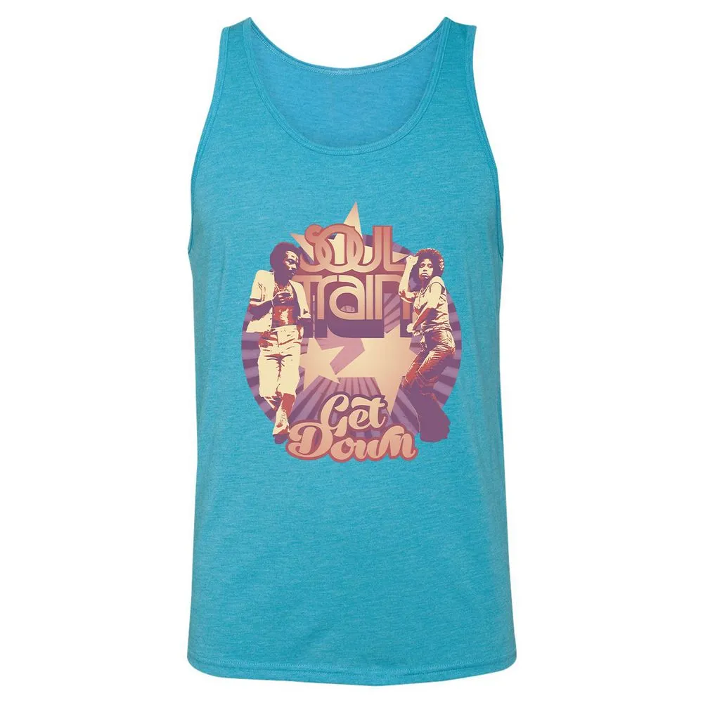 Soul Train Get Down - Aqua Triblend - 3