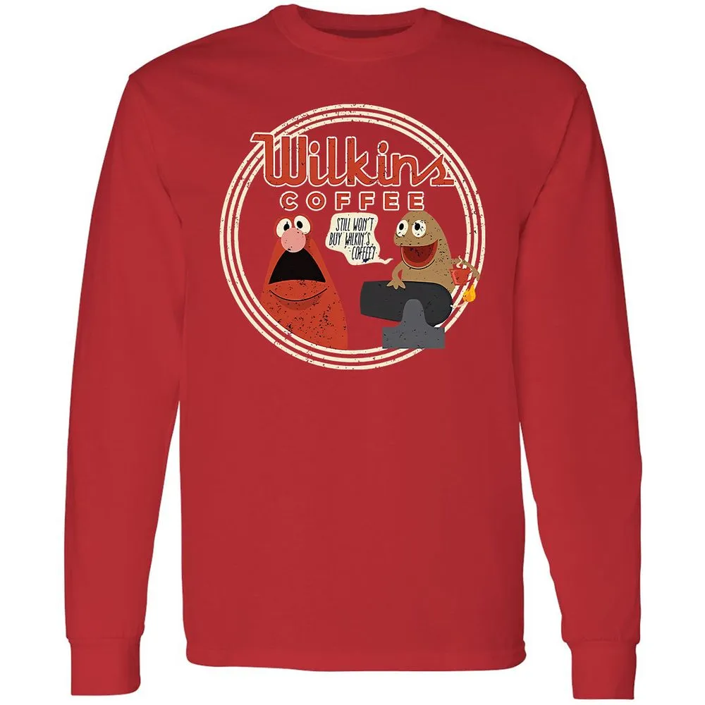 Long Sleeve T-Shirt - H178PCZX - Red - 14