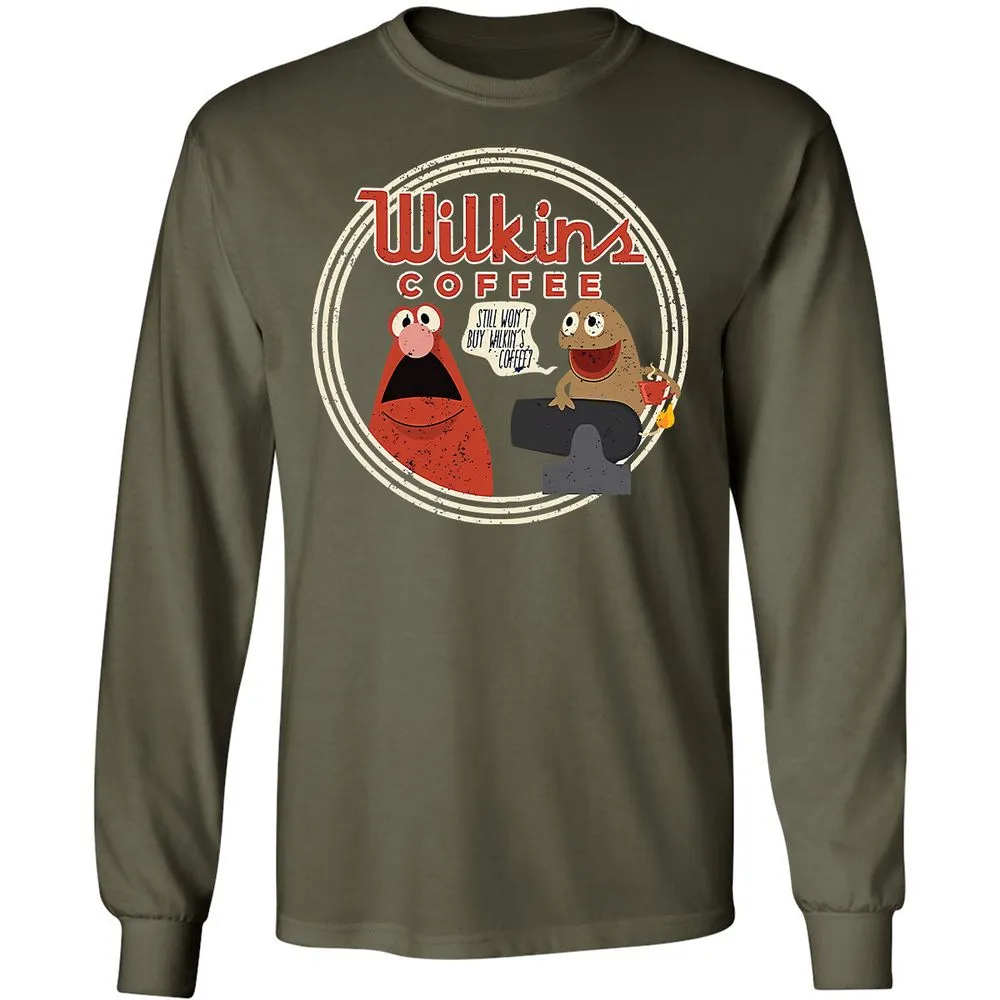 Long Sleeve T-Shirt - H178PCZX - Military Green - 16