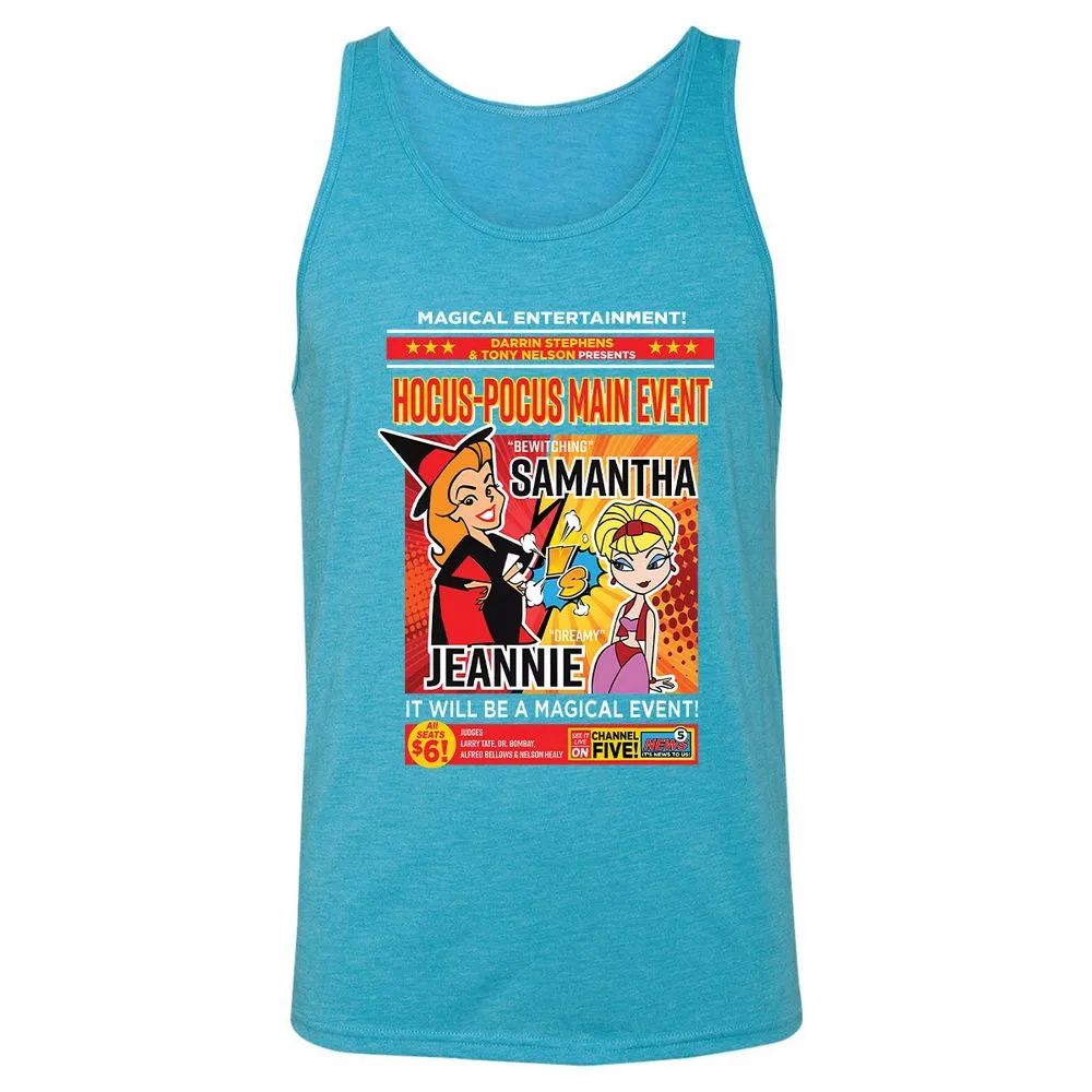 Unisex Jersey Tank - FR7FF6GX - Aqua Triblend - 3