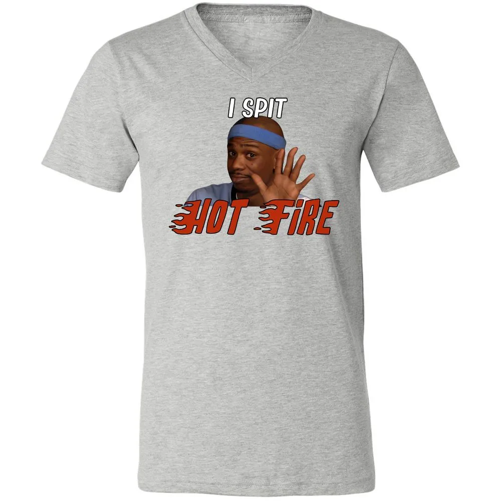 Unisex V-Neck T-Shirt - VY42XSB9 - Athletic Heather - 7