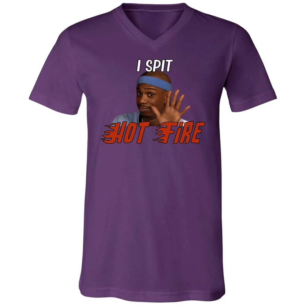 Unisex V-Neck T-Shirt - VY42XSB9 - Team Purple - 9
