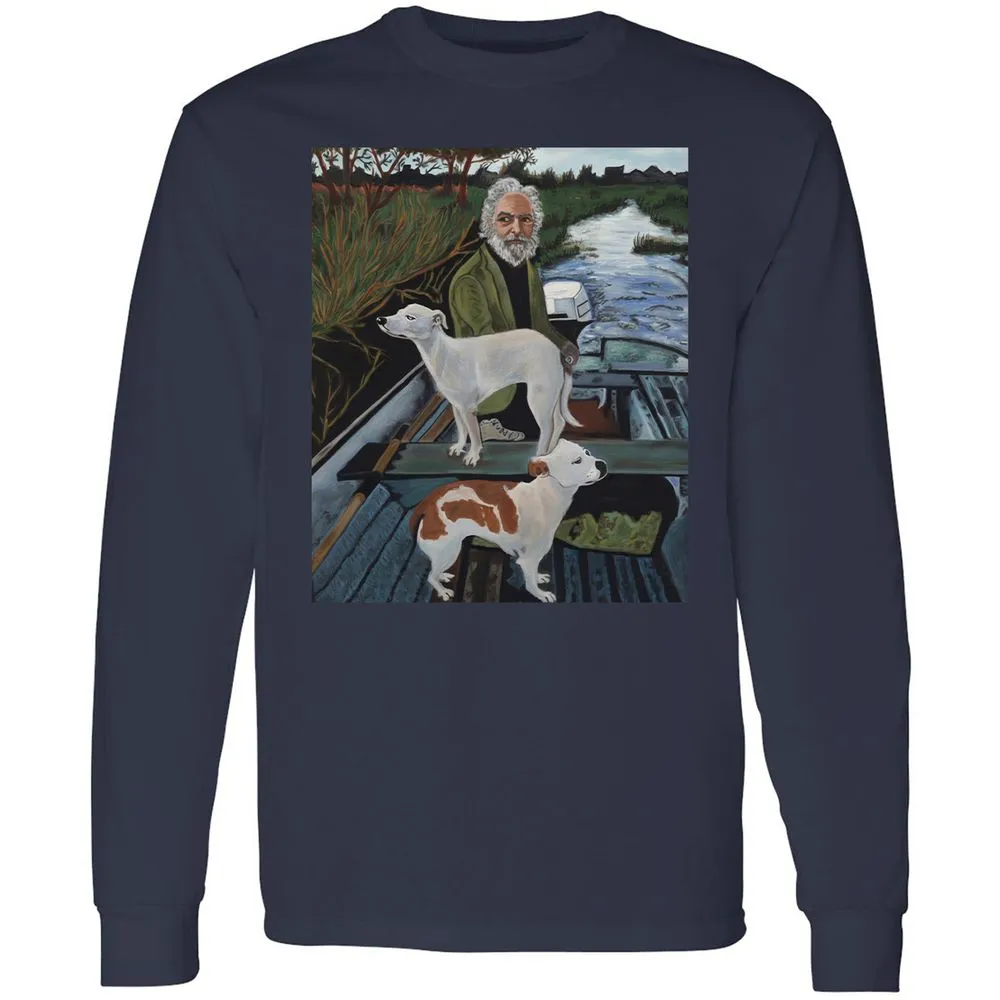 Long Sleeve T-Shirt - WWC943F9 - Navy - 2