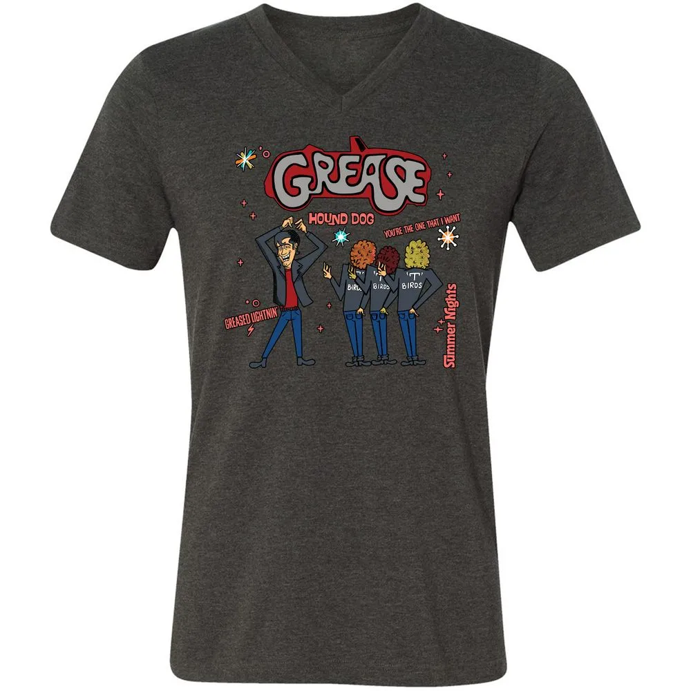 Grease Musical - Dark Grey Heather - 8
