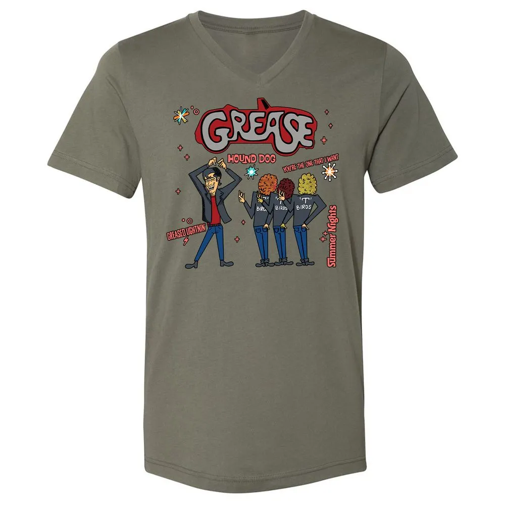 Grease Musical - Military Green - 10